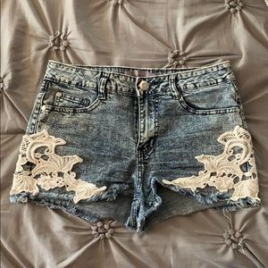 Jean shorts